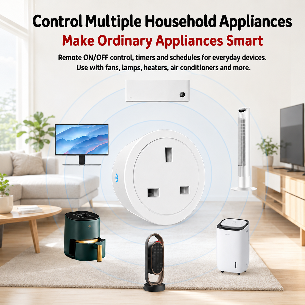 Tuya UK Smart Plug WiFi Blueto - Home Automation Technology incelemesi ve fiyatı
