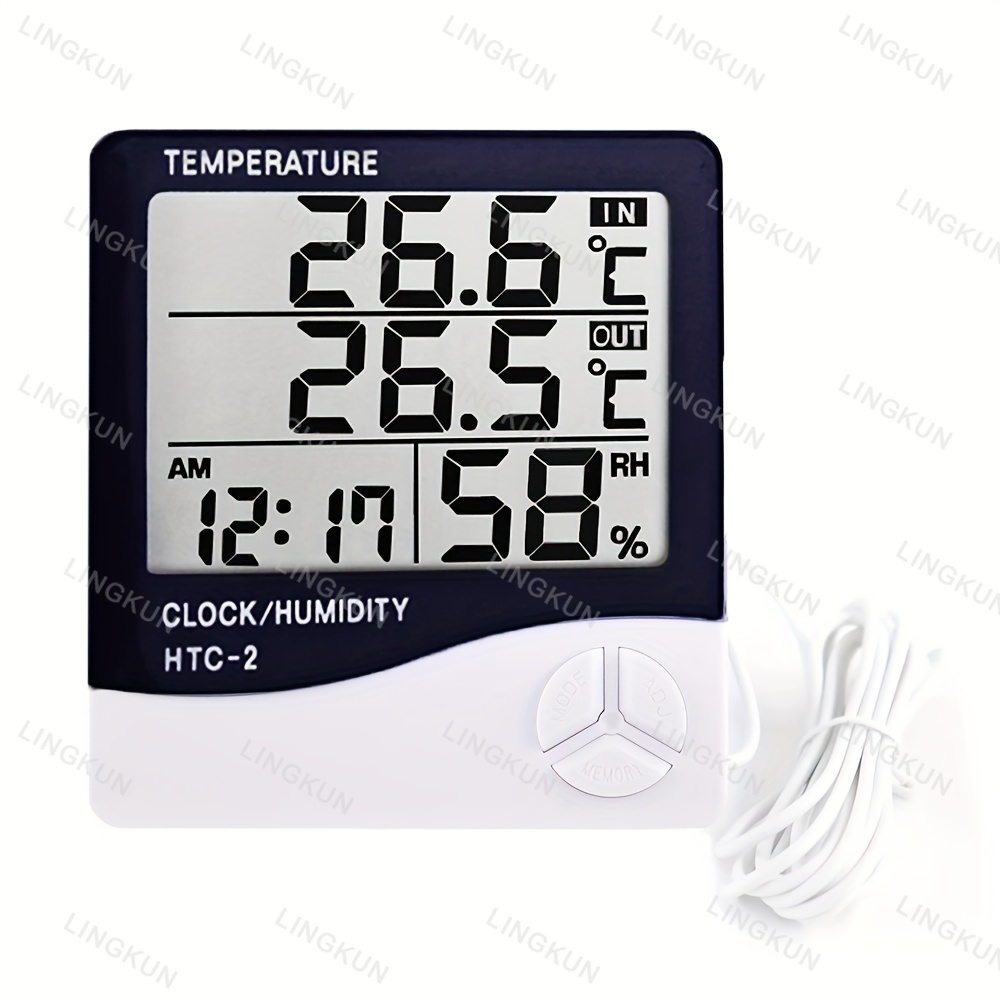 LCD Digital Thermometer Hygrom - Home Automation Industry incelemesi ve fiyatı