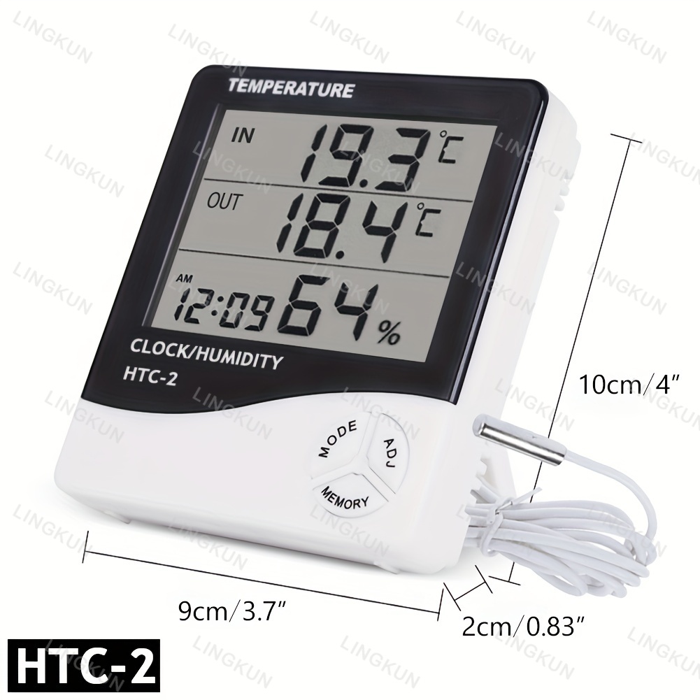 LCD Digital Thermometer Hygrom - Home Automation Industry incelemesi ve fiyatı
