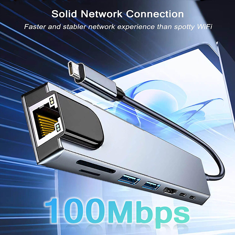 8 In 1 USB Type C Hub for MacB - Home Assistant Sd incelemesi ve fiyatı