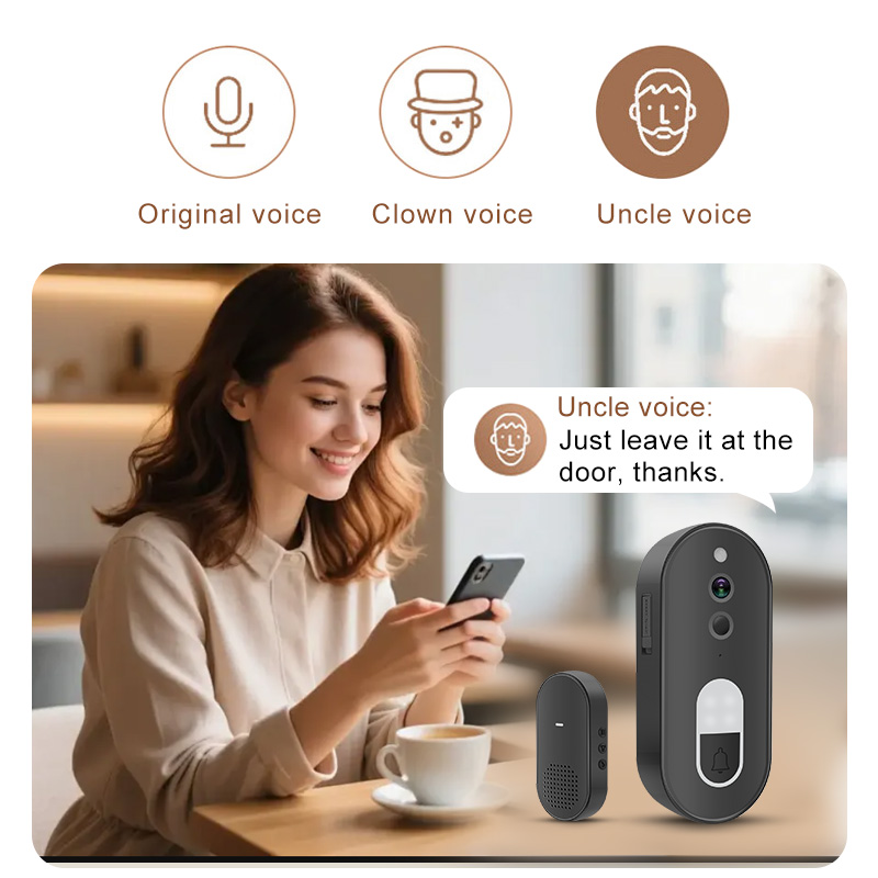 Tuya 1080P HD Wireless WiFi Vi - Smart Doorbell Wired incelemesi ve fiyatı