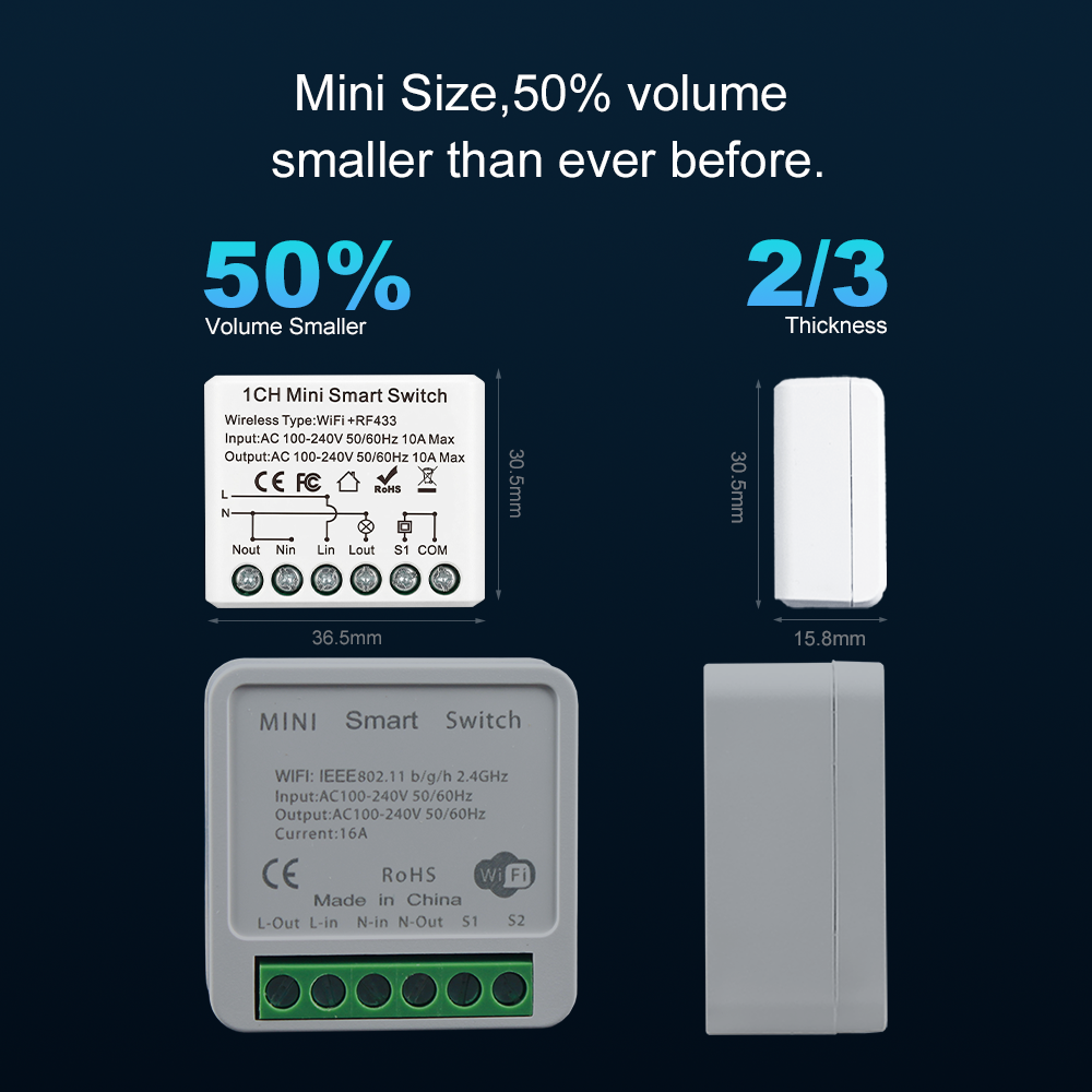 For Tuya WIFI 10A Smart Light  - Smart Home Automation Diy incelemesi ve fiyatı