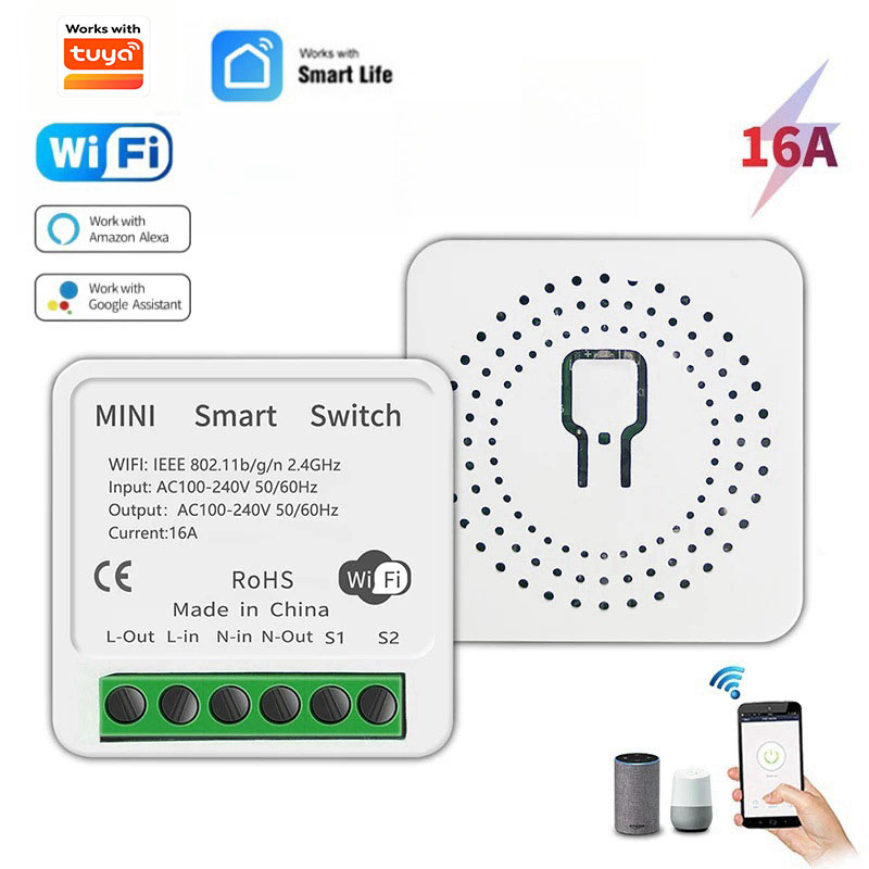 16A Two Way Control DIY WiFi M - Smart Home Automation Diy incelemesi ve fiyatı