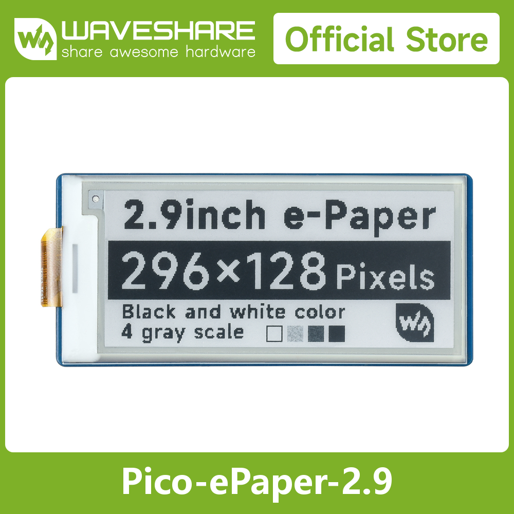 Waveshare 2.9inch E-Paper E-In - Display Epaper 2.9 incelemesi ve fiyatı