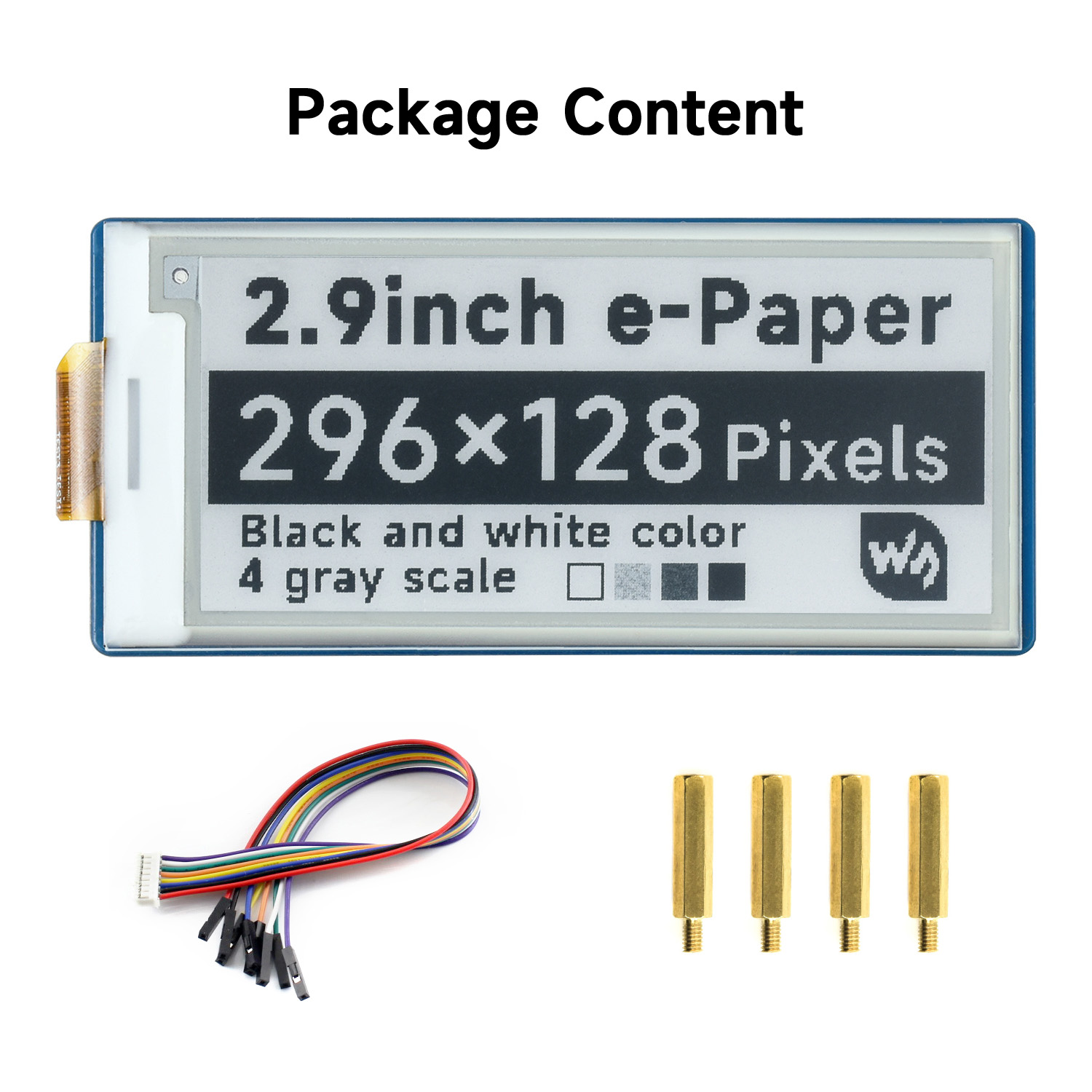 Waveshare 2.9inch E-Paper E-In - Display Epaper 2.9 incelemesi ve fiyatı