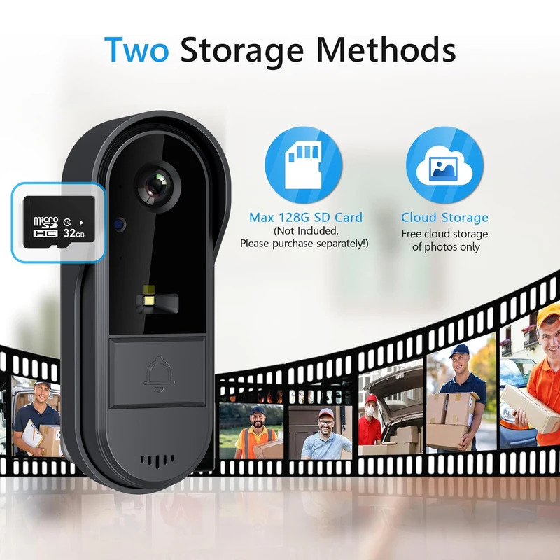 Tuya WiFi doorbell  2-way HD 1 - Smart Doorbell Wired incelemesi ve fiyatı