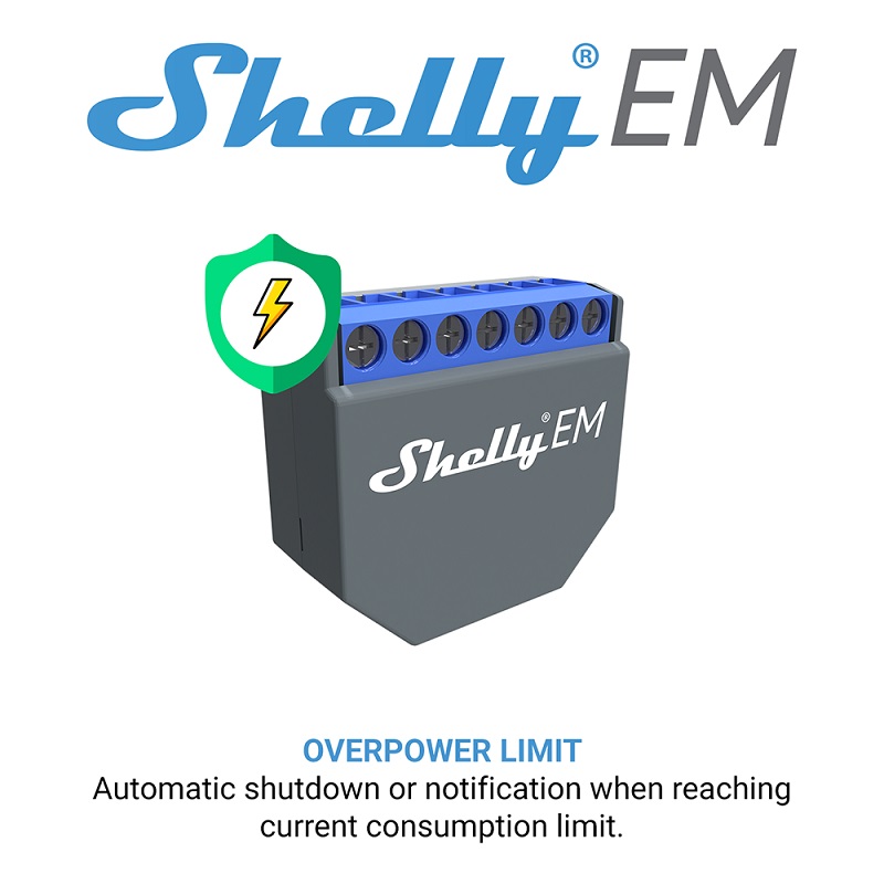 SHELLY EM Wifi Smart Life Cont - Shelly Relay Module incelemesi ve fiyatı