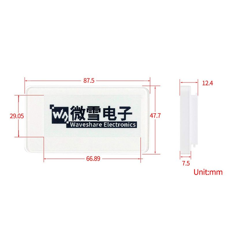 Waveshare 2.9 Inch Wireless -P - Display Epaper 2.9 incelemesi ve fiyatı
