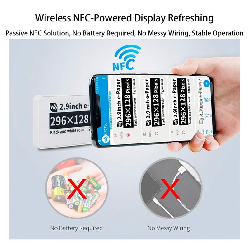 Waveshare 2.9 Inch Wireless -P - Display Epaper 2.9 incelemesi ve fiyatı