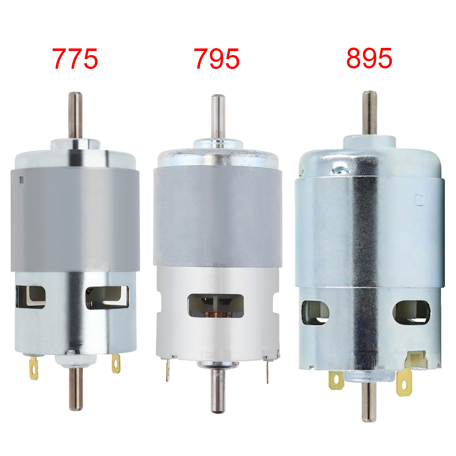 775 795 895 DC Motor 12V Dual  - Home Automation System Diy incelemesi ve fiyatı