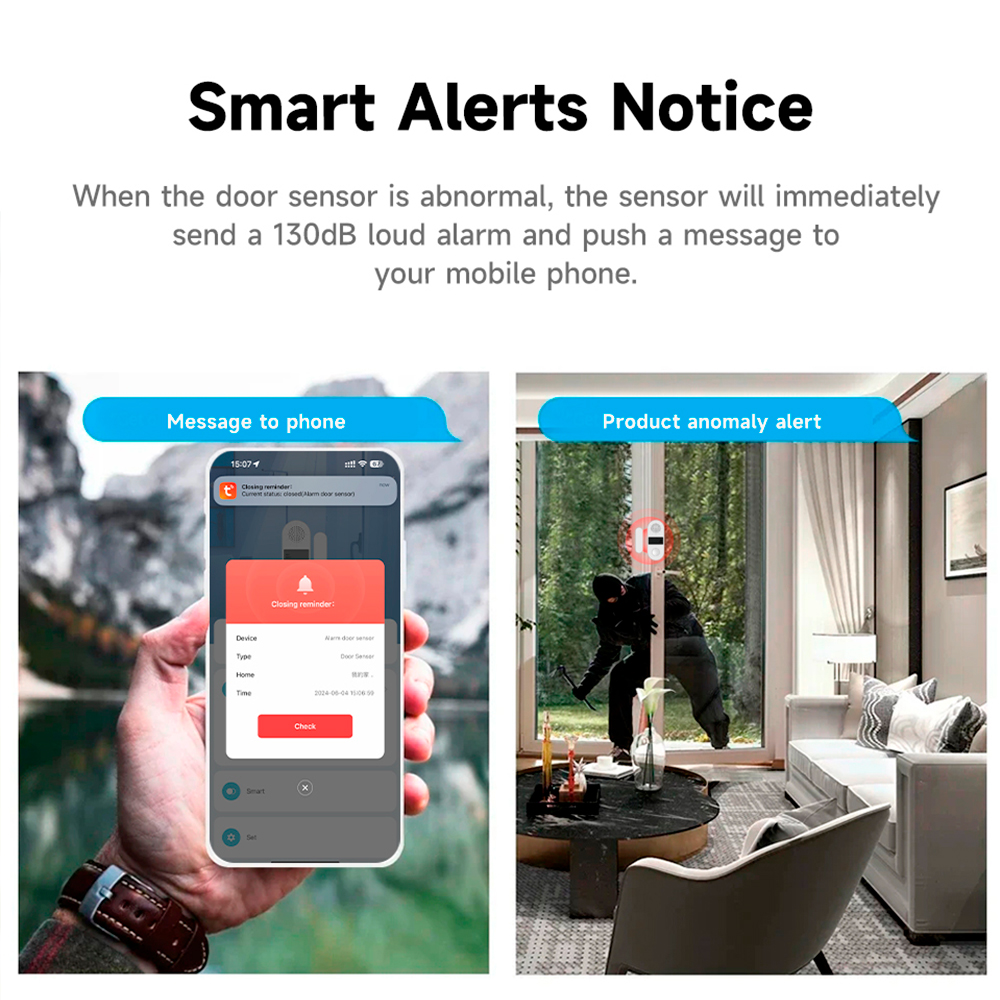 Tuya Zigbee Wireless Door Wind - Home Automation Technology incelemesi ve fiyatı