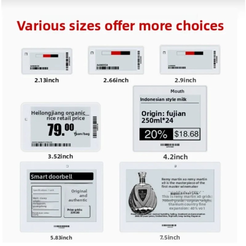 Eink Screen Bluetooth Version  - Display Epaper 2.9 incelemesi ve fiyatı