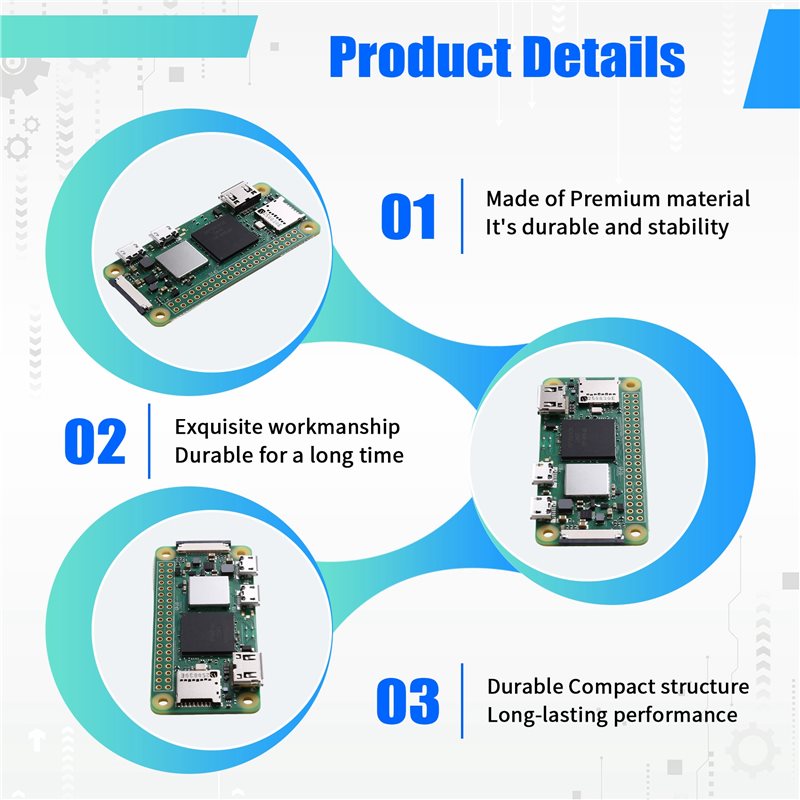 ABUO-Zero 2W Development Board - Pi Zero W Board incelemesi ve fiyatı