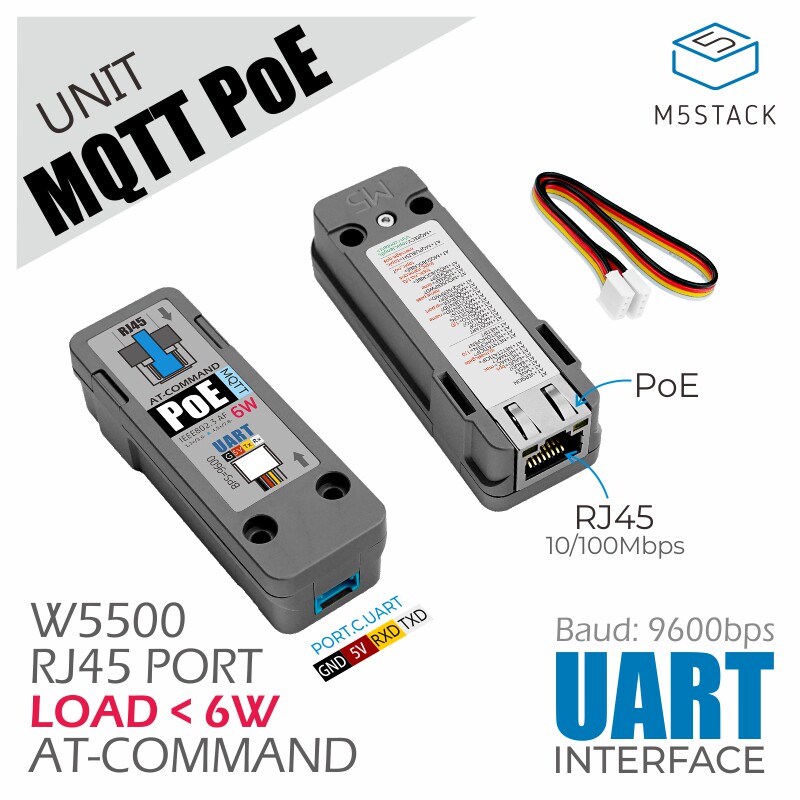 Official M5Stack Ethernet Comm - Ethernet Module W5500 incelemesi ve fiyatı