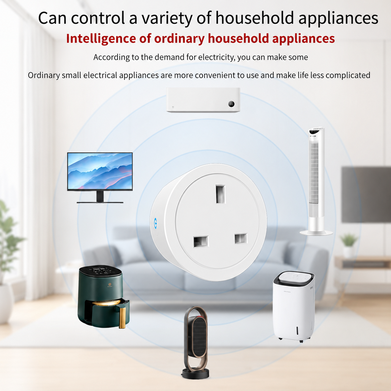 Tuya UK-Standard Smart Plug Wi - Home Automation Technology incelemesi ve fiyatı