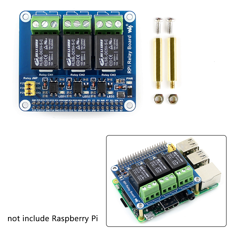 3 Channel Relay Expansion Boar - Home Automation Raspberry Pi incelemesi ve fiyatı
