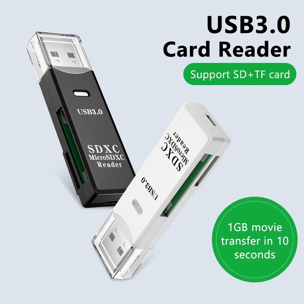 USB 3.0/2.0 Card Reader 2 in 1 - Home Assistant Sd incelemesi ve fiyatı