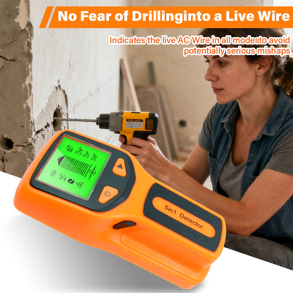 Wall Stud Detector 5 in 1 Hand - Water Leak Detector Wired incelemesi ve fiyatı