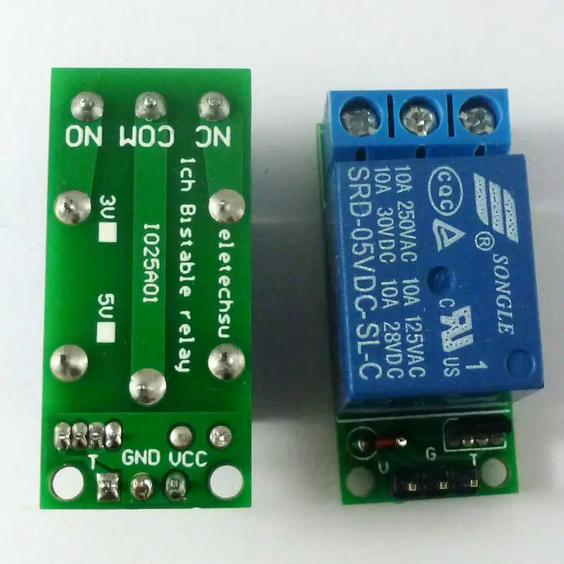 Flip-Flop Latch Relay Module B - Home Automation With Arduino incelemesi ve fiyatı