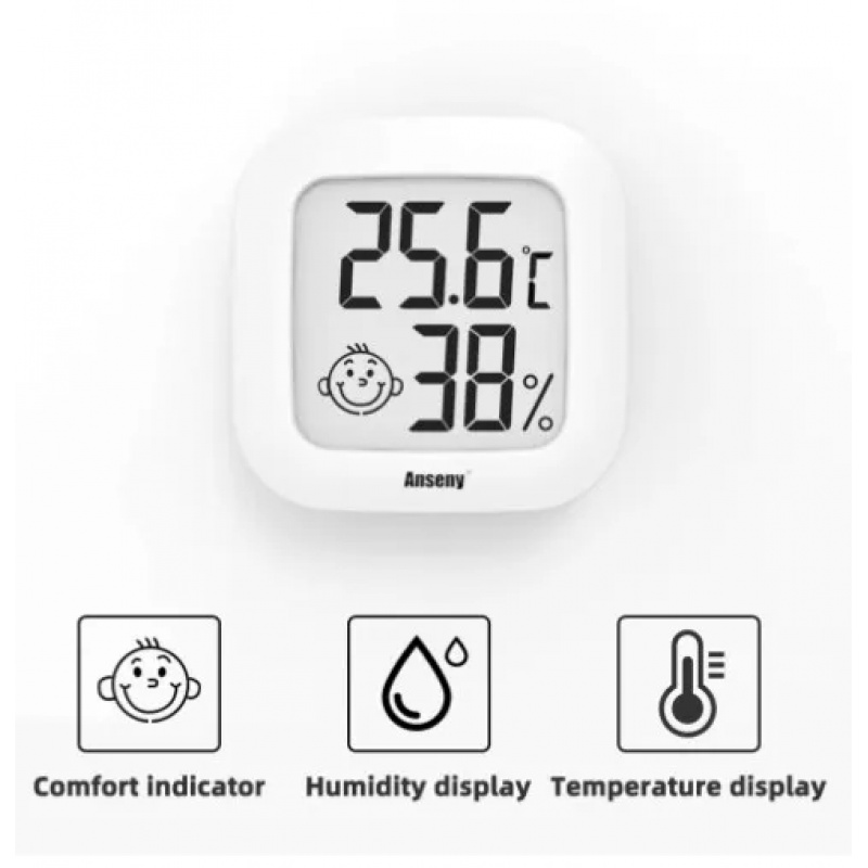 LCD Digital Thermometer Hygrom - Home Automation Industry incelemesi ve fiyatı