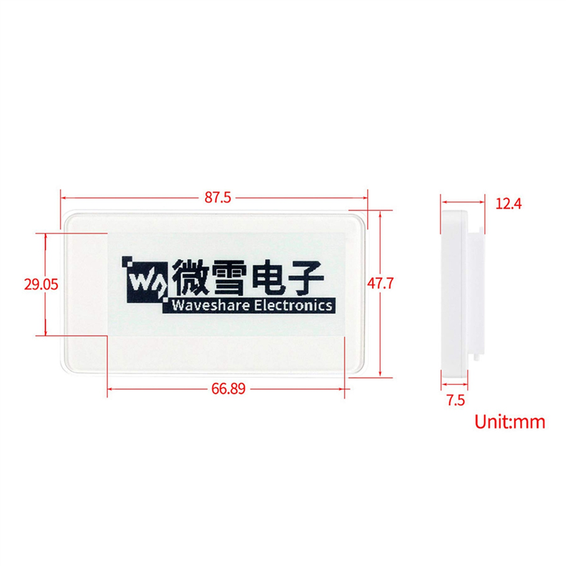 RISE Waveshare 2.9 Inch Wirele - Display Epaper 2.9 incelemesi ve fiyatı