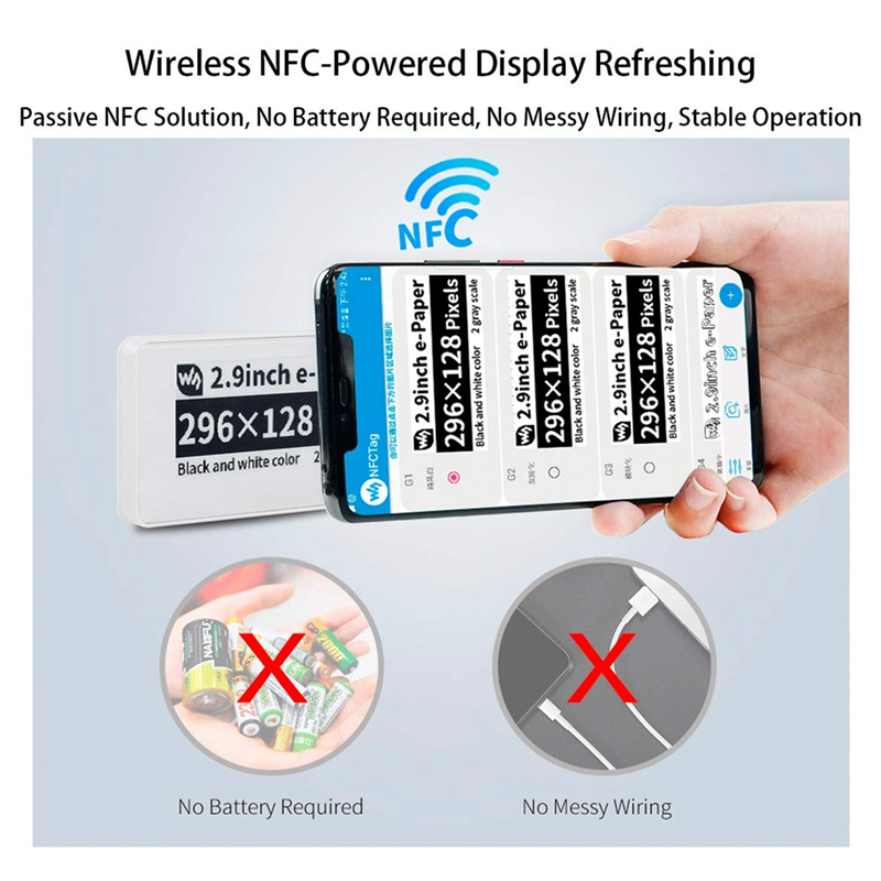 RISE Waveshare 2.9 Inch Wirele - Display Epaper 2.9 incelemesi ve fiyatı