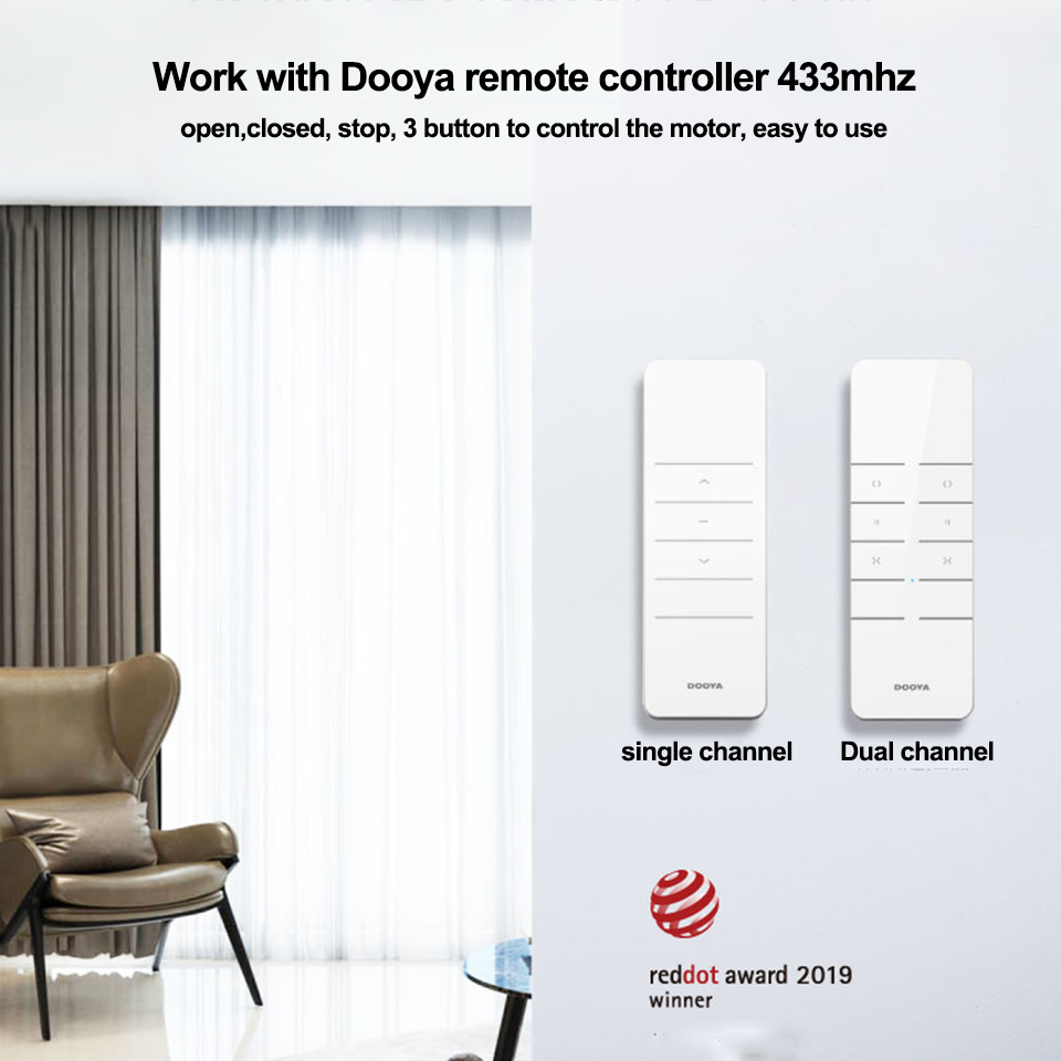 Dooya Electric Curtain Motor D - Home Automation Technology incelemesi ve fiyatı