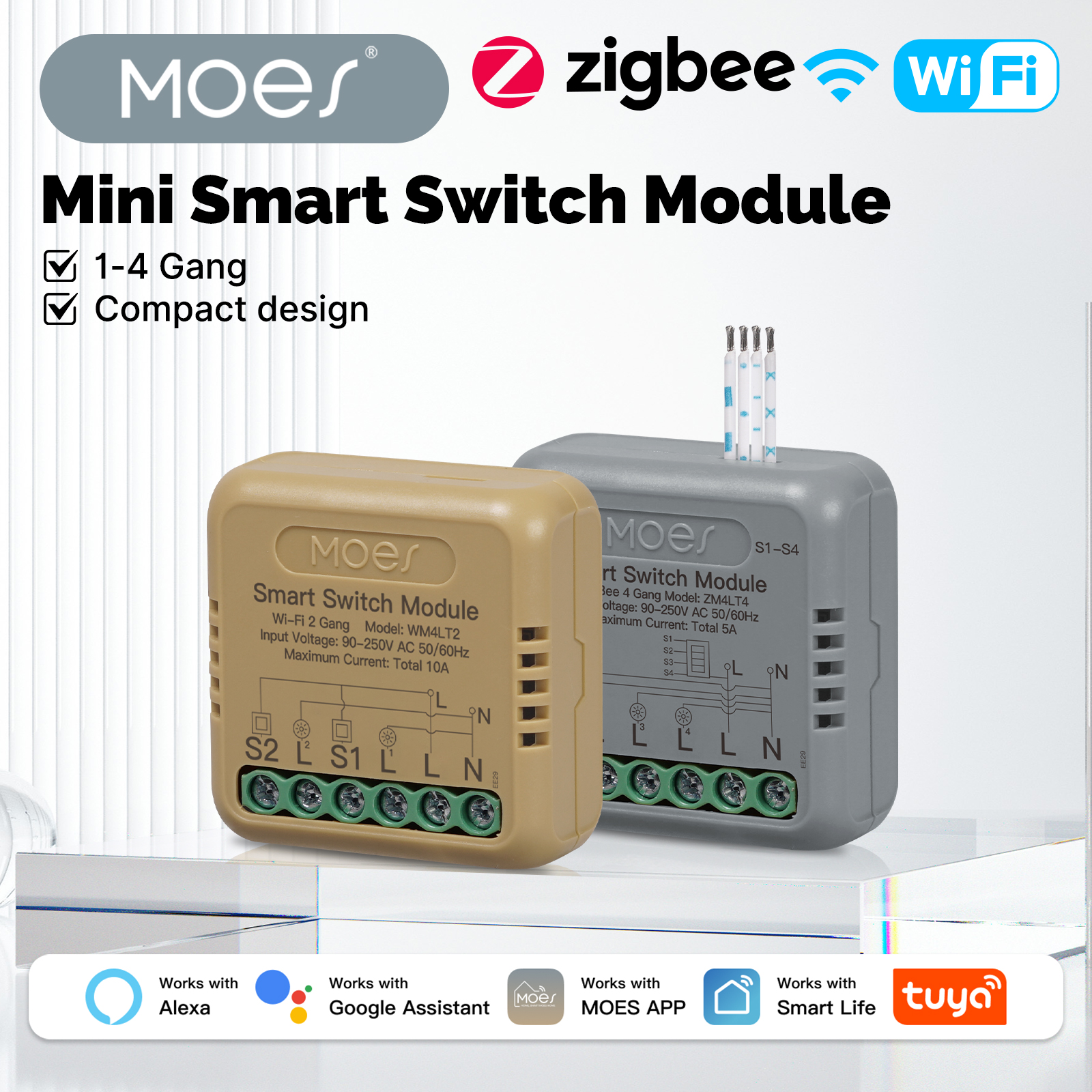 MOES Tuya WiFi Zigbee Mini DIY - Home Automation Technology incelemesi ve fiyatı