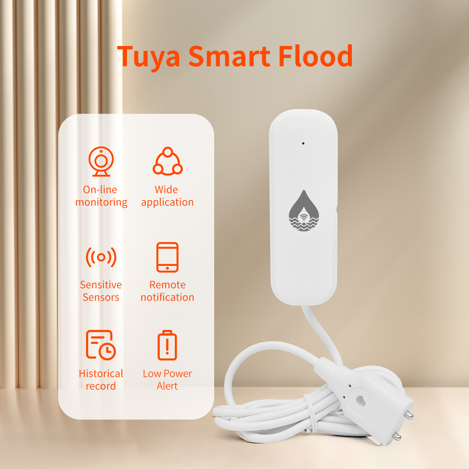YFK Tuya WiFi Water Leakage Se - Home Automation Ideas incelemesi ve fiyatı