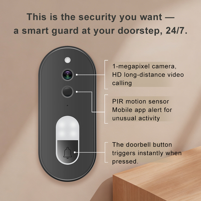 WiFi Video Doorbell Work With  - Smart Doorbell Wired incelemesi ve fiyatı
