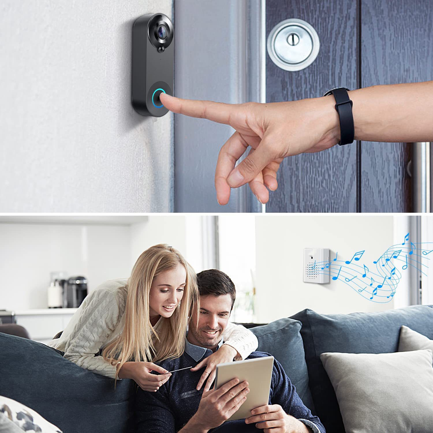 5G 2.4G WiFi Video Doorbell 10 - Smart Doorbell Wired incelemesi ve fiyatı