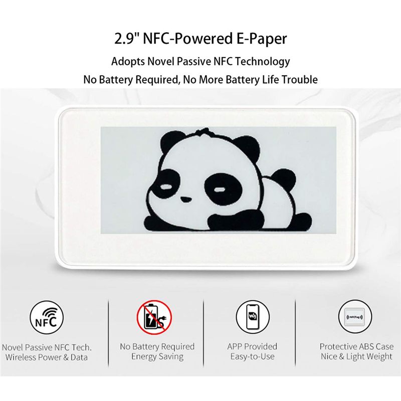 A49T  2.9 Inch Wireless NFC-Po - Display Epaper 2.9 incelemesi ve fiyatı