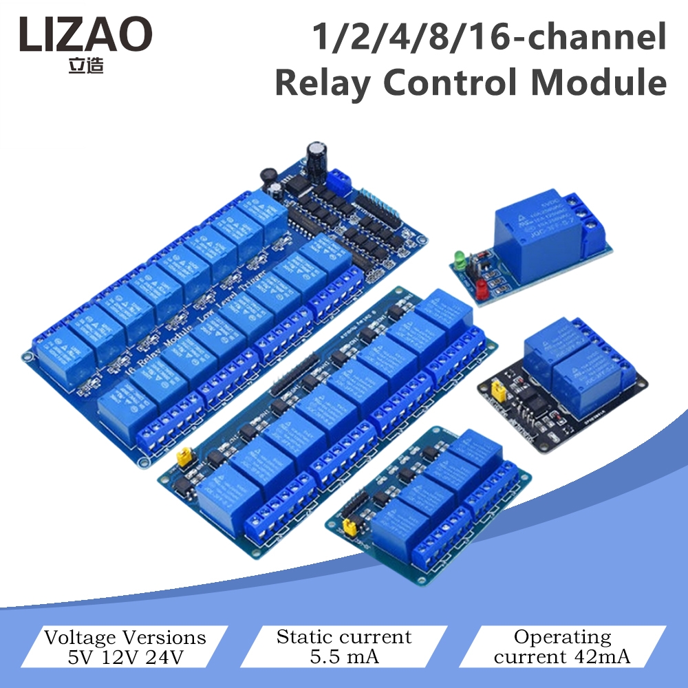 5V/12V/24V 1/2/4/8/16 Channel  - Home Automation Diy Projects incelemesi ve fiyatı