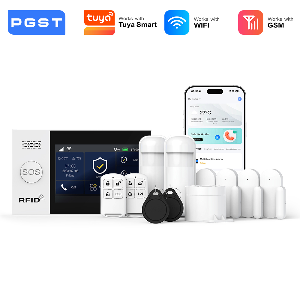 PGST 2G WiFi Alarm System Kit  - Smart Home Automation Diy incelemesi ve fiyatı