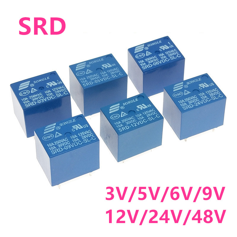 1Pcs New Relay SRD -05V 06V 09 - Shelly Relay Module incelemesi ve fiyatı